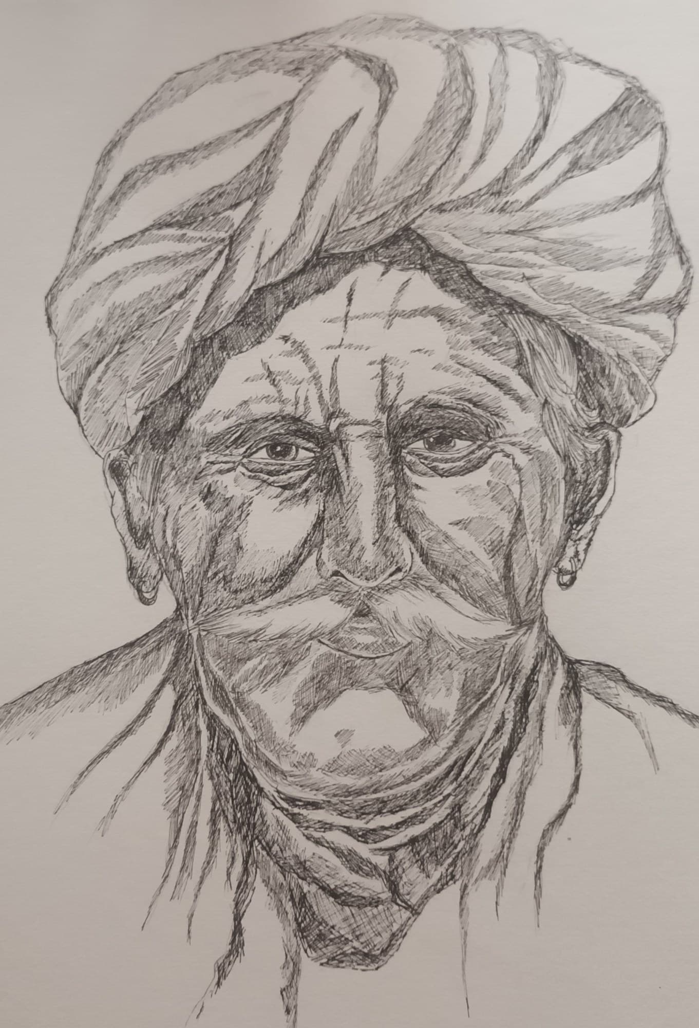 Pen drawing