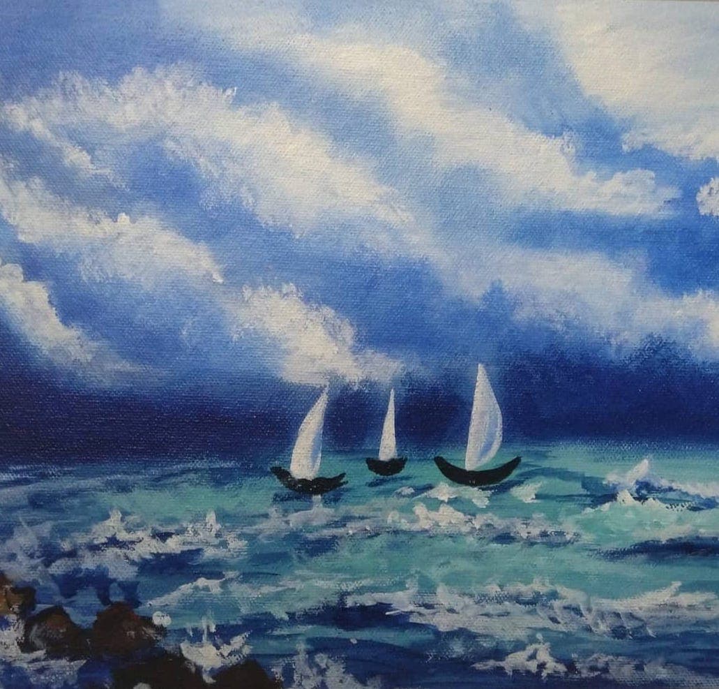 An ocean view