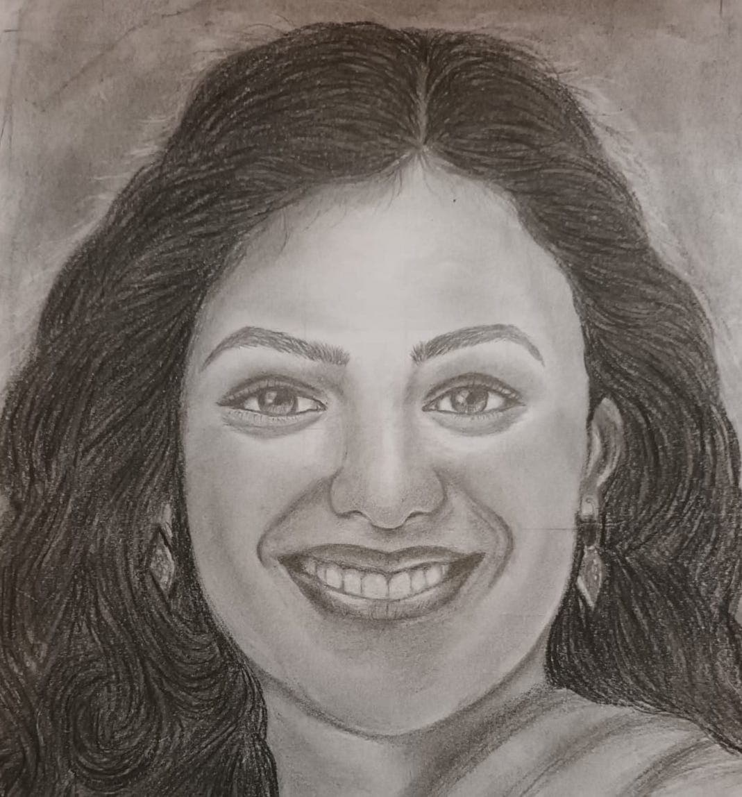 Charcoal portrait