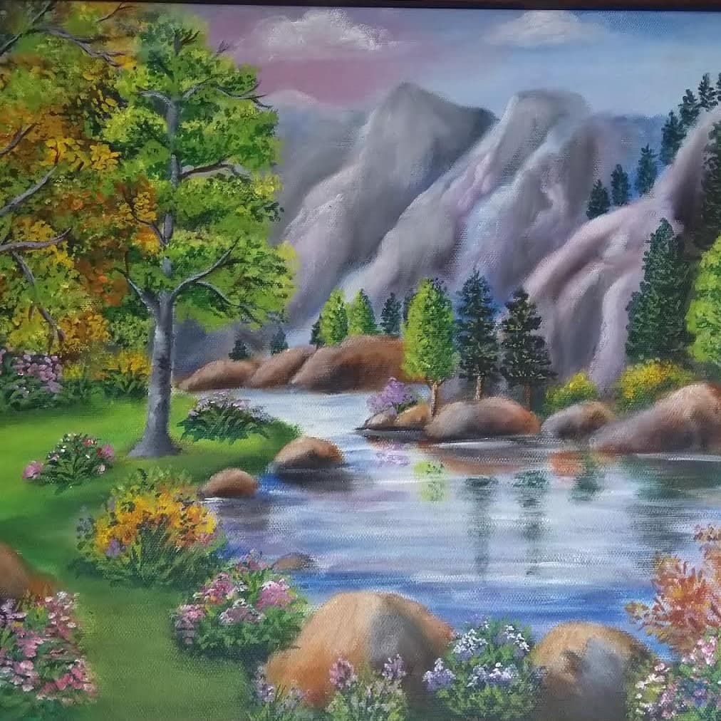 Alpine scenery