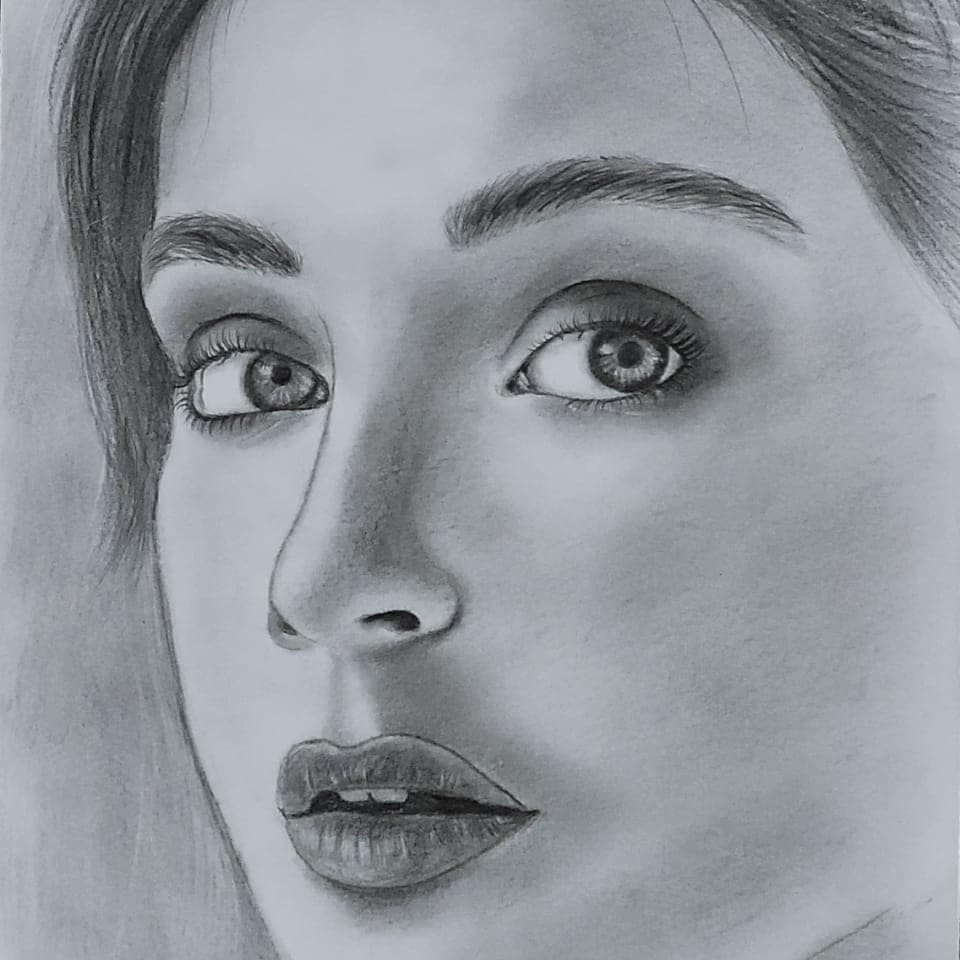 A young woman
